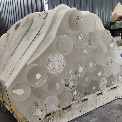 Custom High Temperature Resistance Various Sizes Quartz Lead Core Inside Transparent Outside Scrub