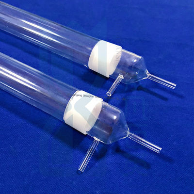 Support Custom Fused Silica Quartz Glass Flask With  29/32 24/29  Joint