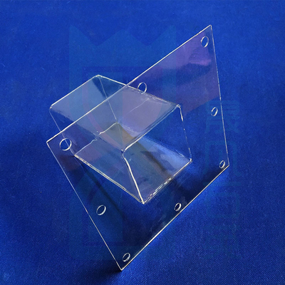 1100C High Temperature Resistant Quartz Glass Sheet For Punching In Semiconductor Photovoltaic Applications