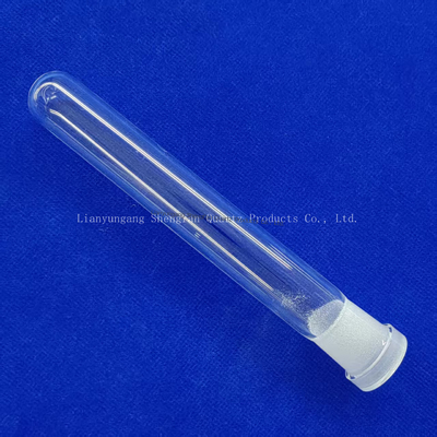 High Density 2.2g/cm3 Quartz Glass Tube with 1180℃ Annealing Point and 1100℃ Strain Point for Industrial Applications