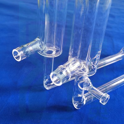 High Temperature Resistant Fused Quartz Glass Tube Laboratory Dedicated Transparent Quartz Glass Tube