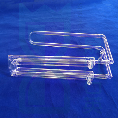 High Temperature Resistant Fused Quartz Glass Tube Laboratory Dedicated Transparent Quartz Glass Tube