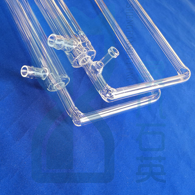 High Temperature Resistant Fused Quartz Glass Tube Laboratory Dedicated Transparent Quartz Glass Tube