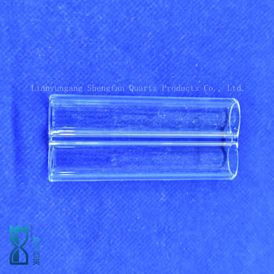 High Precision Customized Transparent Quartz Double Layer Pipe Quartz Glass Tube