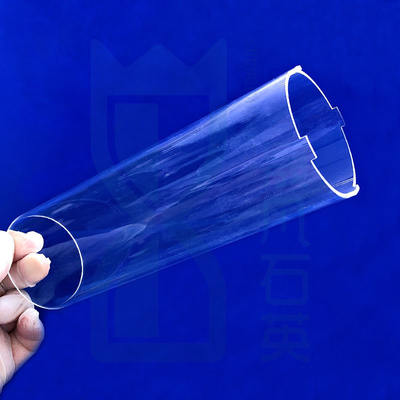 High Temperature Corrosion Resistant High Permeability Quartz Glass Tube Fused Quartz