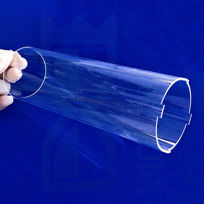 1100C Strain Point Quartz Glass Tube For Optical Applications In Industrial Manufacturing