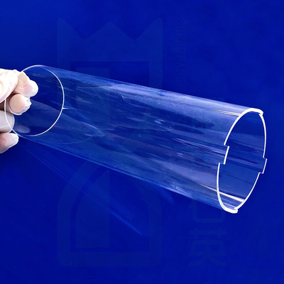 High Temperature Corrosion Resistant High Permeability Quartz Glass Tube Fused Quartz
