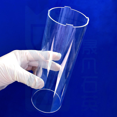 High Temperature Corrosion Resistant High Permeability Quartz Glass Tube Fused Quartz