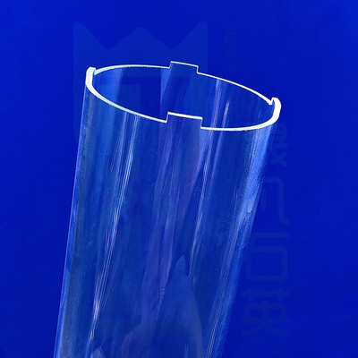 High Temperature Corrosion Resistant High Permeability Quartz Glass Tube Fused Quartz