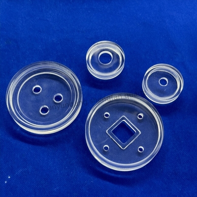 Factory Custom High Temperature Corrosion Resistant Transparent Quartz Thread Pipe Quartz Glass Pipe