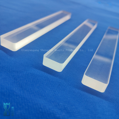 Customized High Temperature Resistant Clear Quartz Glass Plate Quartz Layering For Industrial Field