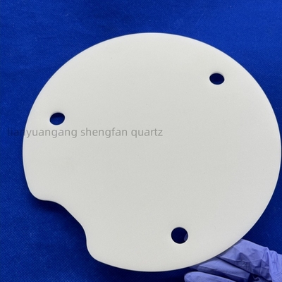 Custom Opal Fused Quartz Plate Sheet High Temperature And Corrosion Resistant