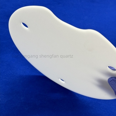 Custom Opal Fused Quartz Plate Sheet High Temperature And Corrosion Resistant