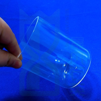 Custom High Temperature Corrosion Resistant Quartz Glass Flat Bottom Test Tube