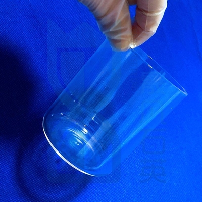 Custom High Temperature Corrosion Resistant Quartz Glass Flat Bottom Test Tube