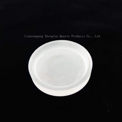 High Performance Clear Frosted Thick Wall Sheet Quartz Glass Disc Laboratory Glassware
