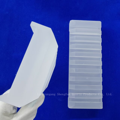 Large Size Quartz Insulation Block Groove Cleaning Ark Factory Custom Corrosion Resistant High Performance