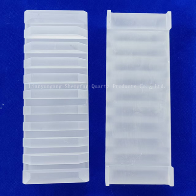 Large Size Quartz Insulation Block Groove Cleaning Ark Factory Custom Corrosion Resistant High Performance