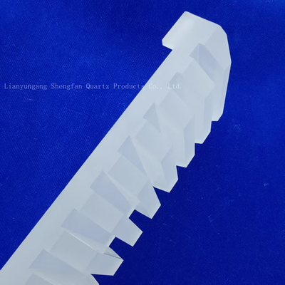 Large Size Quartz Insulation Block Groove Cleaning Ark Factory Custom Corrosion Resistant High Performance