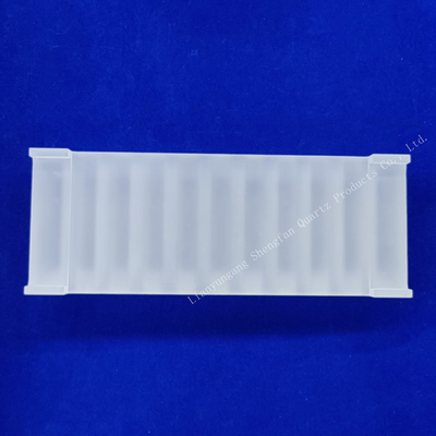 Large Size Quartz Insulation Block Groove Cleaning Ark Factory Custom Corrosion Resistant High Performance