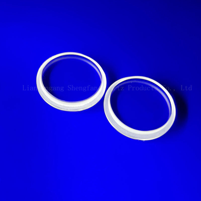 High Transmittance Customized Fused Quartz Disc Clear Square Step Quartz Plate For Semiconductor