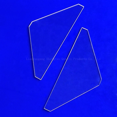Customized JGS1 JGS2 JGS3 Fused Silica Plate Quartz Glass Plate Jgs2 Quartz Glass Window Sheet Plate Disc