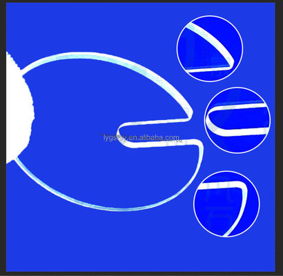 High Transparency 99.99% Purity Quartz Glass Plate with 1100℃ Working Temperature