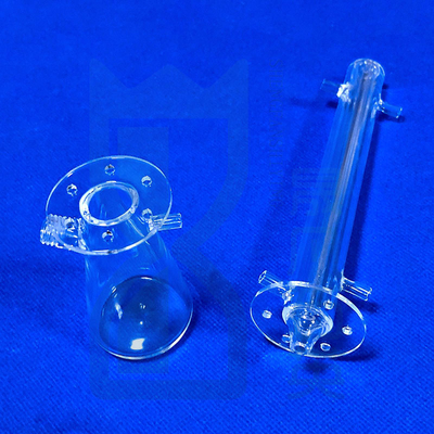 High Purity 99.99% Customized High Temperature Corrosion Resistant Experimental Instruments Quartz Glass Tubes And Quartz Reactors