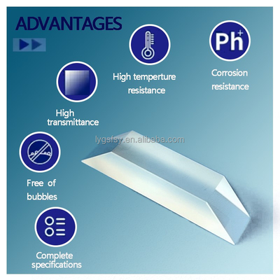 Factory Customized Quartz Prisms And Optical Prisms High Transparency High Temperature Resistant