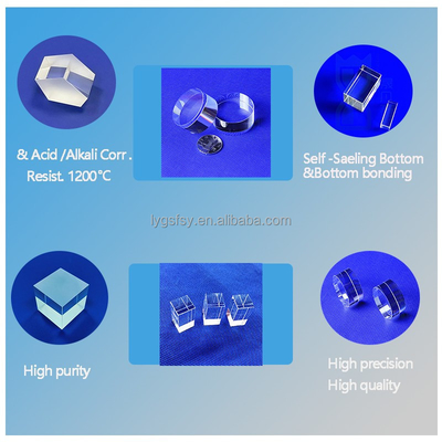 Factory Customized Quartz Prisms And Optical Prisms High Transparency High Temperature Resistant