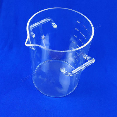 Factory Made Quartz Glass Beakers And Quartzware High Temperature Resistant Corrosion Resistant