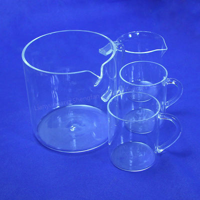 Factory Made Quartz Glass Beakers And Quartzware High Temperature Resistant Corrosion Resistant