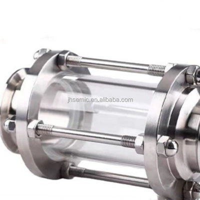 Factory Direct Sale High-quality Heat-resistant and Corrosion-resistant Quartz Glass Tubes Glass Quartz Ring for CVD Machine.
