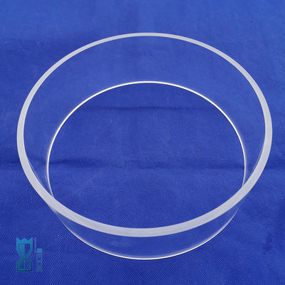 Factory Direct Sale High-quality Heat-resistant and Corrosion-resistant Quartz Glass Tubes Glass Quartz Ring for CVD Machine.