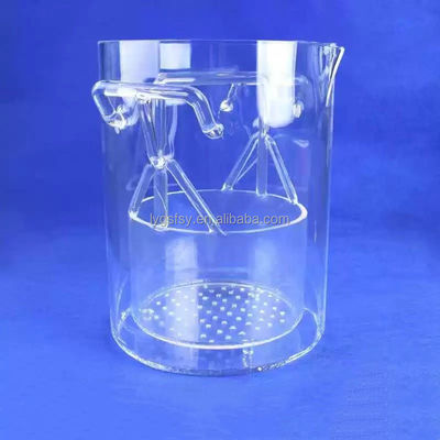 Factory Made High Temperature-resistant and Corrosion-resistant Transparent Quartz Glass Beaker