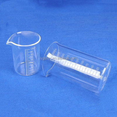 Factory Made High Temperature-resistant and Corrosion-resistant Transparent Quartz Glass Beaker
