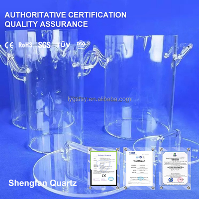 Factory Customized UV Quartz Glass Quartz Photocatalytic Reactor