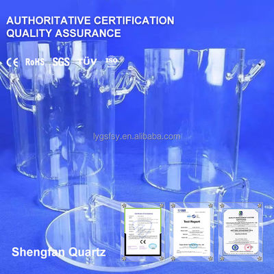 Factory Made High Temperature-resistant and Corrosion-resistant Transparent Quartz Glass Beaker