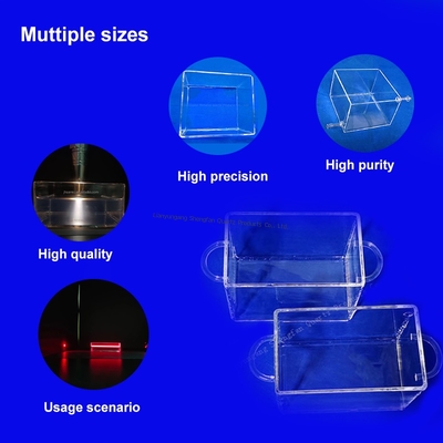 Customization Processing UV Quartz Glass Tube Reactor