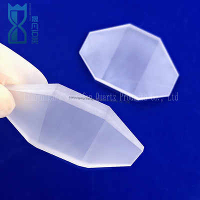 Factory Made High Temperature Resistant Corrosion Resistant Transparent Opaque Quartz Glass Special-shaped Parts For Sample Support