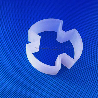 Factory Made High Temperature Resistant Corrosion Resistant Transparent Opaque Quartz Glass Special-shaped Parts For Sample Support