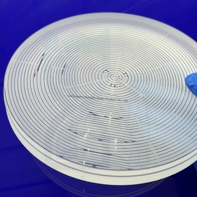 CNC High Precision Production High Purity 99.99% Quartz Drilled Plates Quartz Grooved Plates And Quartz Glass Plates