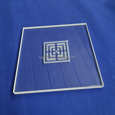 CNC High Precision Production High Purity 99.99% Quartz Drilled Plates Quartz Grooved Plates And Quartz Glass Plates