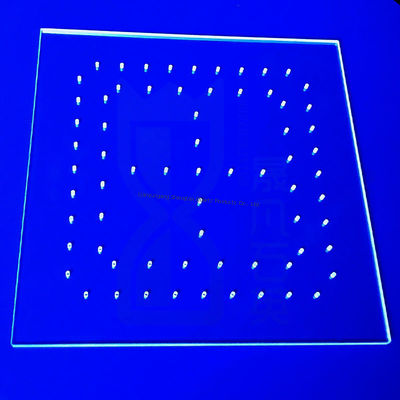 High Temperature Resistant and High Transparency Quartz Glass Plate with Customizable Size for Semiconductor and Optical Applications