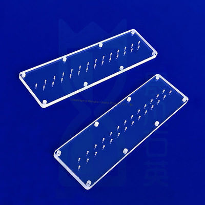 High Temperature Resistant and High Transparency Quartz Glass Plate with Customizable Size for Semiconductor and Optical Applications