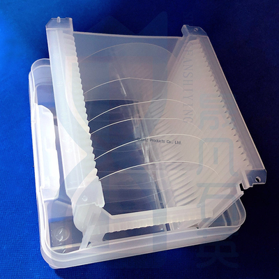 Customized Fused Quartz Disc Quartz Glass Plate 92% Light Transimittance 2.2g/cm3 Density