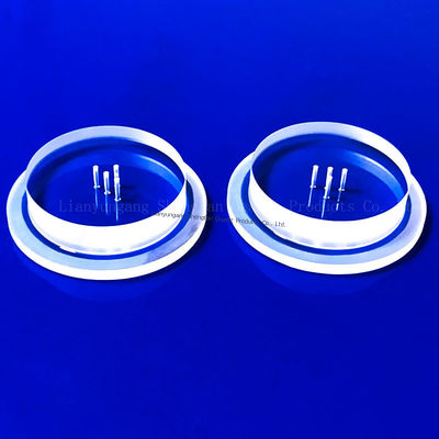 CNC Machined High Temperature Resistant and Corrosion Resistant Quartz Glass Plate for Optical Applications