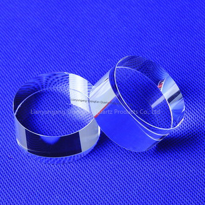 Fused Silica Quartz Glass Disc Premium Optical Lens Quartz Plate