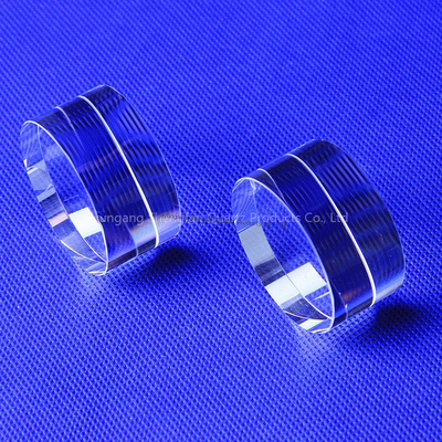 Fused Silica Quartz Glass Disc Premium Optical Lens Quartz Plate