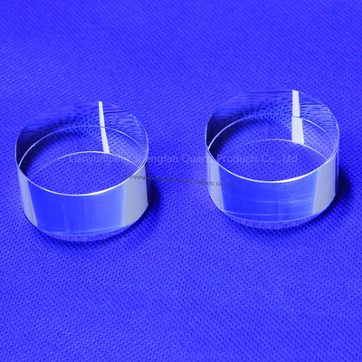 Fused Silica Quartz Glass Disc Premium Optical Lens Quartz Plate